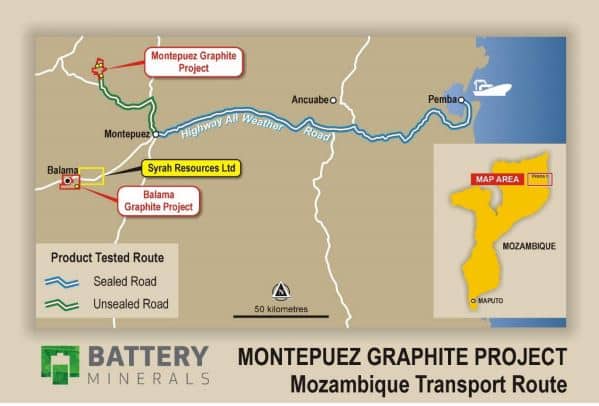 Battery Minerals inks graphite sales deal