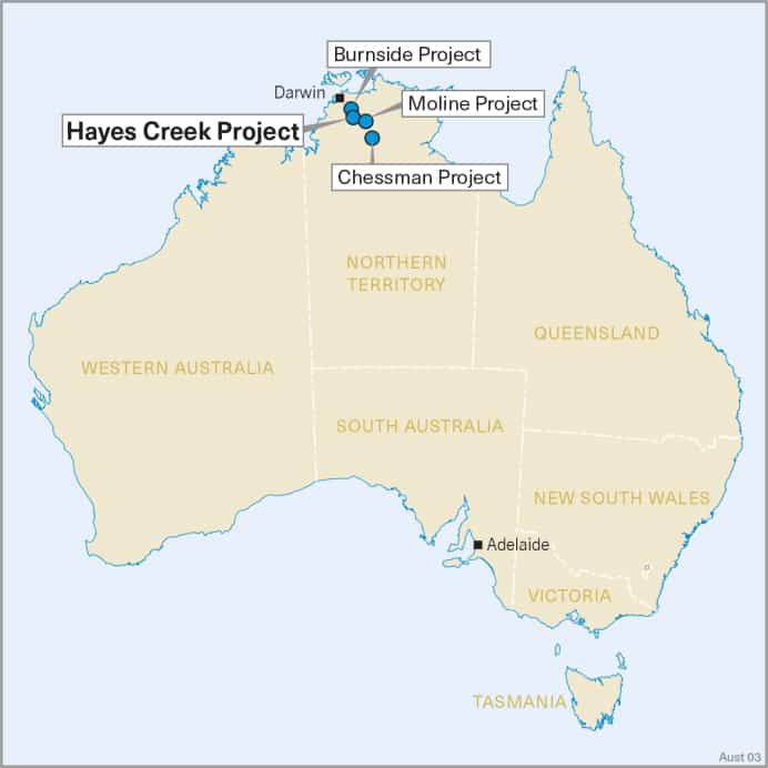 PNX selects GR Engineering for Hayes Creek DFS