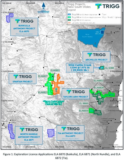 Trigg map